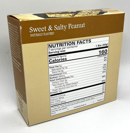 Sweet & Salty Peanut Bar (7 bars/box)