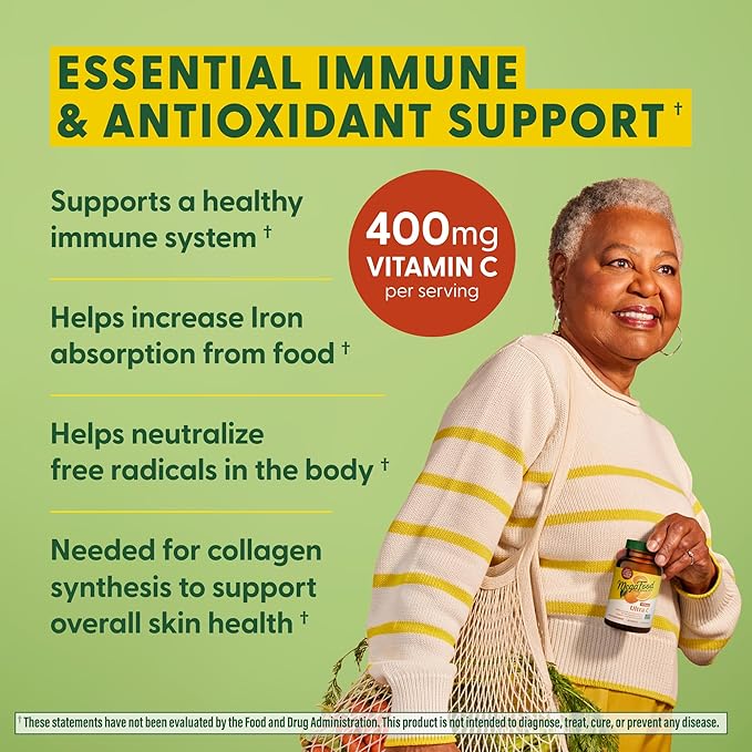 MegaFood Ultra C 400 mg 90 Tablets, 90 Servings