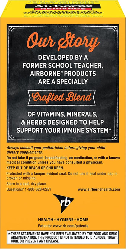 Airborne 1000mg Vitamin C Chewable Tablets 96 Chewable