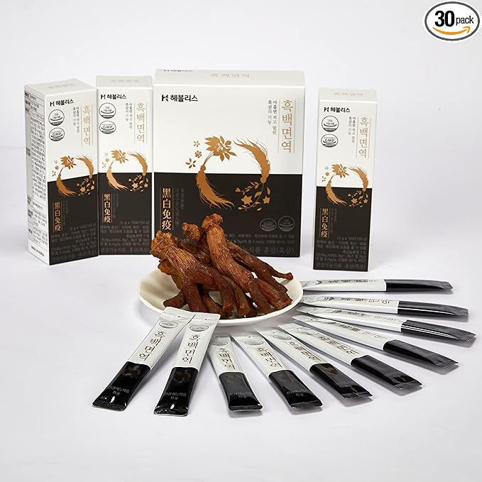 [HEBLIS] Korean Black Ginseng and White