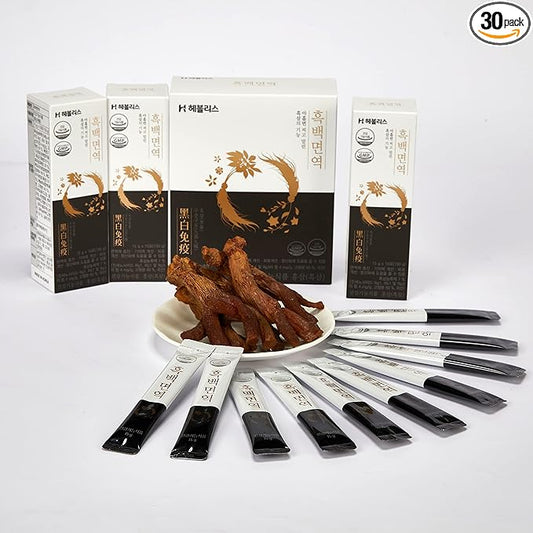 [HEBLIS] Korean Black Ginseng and White
