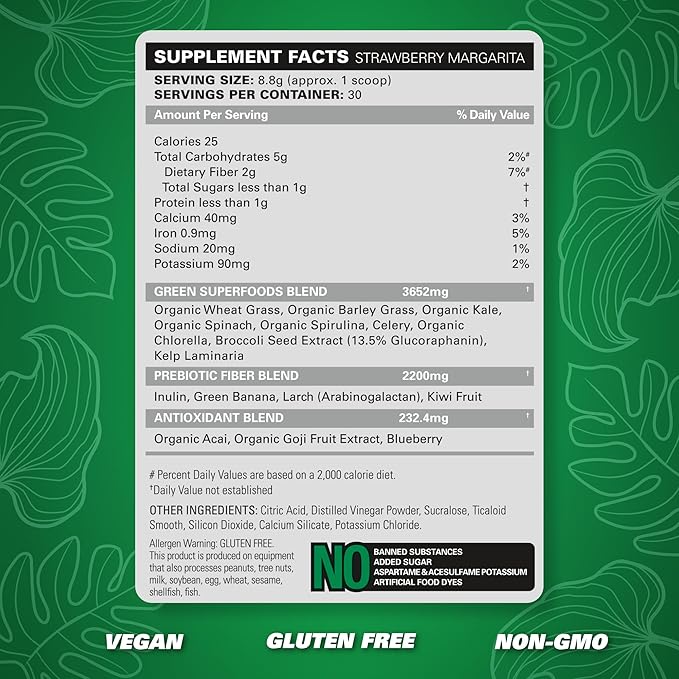 EHP Labs OxyGreens Super Greens Powder 30 Serves