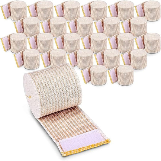 Premium Elastic Bandage Wrap (2” Wide, 25 Pack)