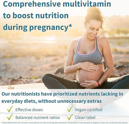 Methylated Prenatal Multivitamin, Folate for MTHFR, 60 Tablets,