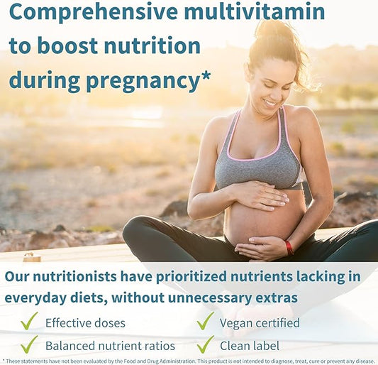 Methylated Prenatal Multivitamin, Folate for MTHFR, 60 Tablets,