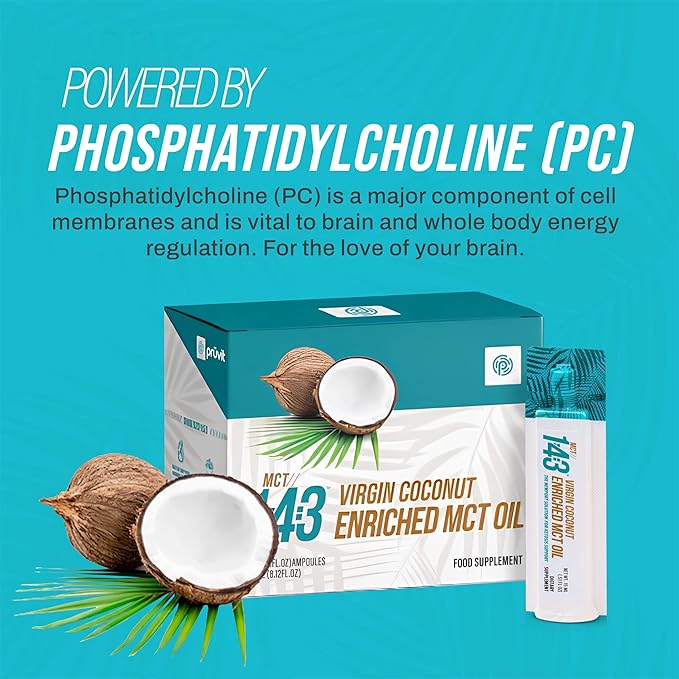 MCT 1:43 Oil from Organic Coconuts - Fatty Acid Fuel for Complete Healthy Coverage – 8.12 FL OZ