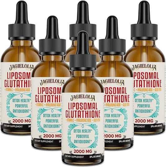 2000MG Liposomal Glutathione Liquid, Made in 12 Floz