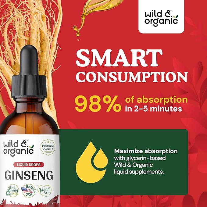 Ginseng Tincture - Korean Red Panax 2 fl