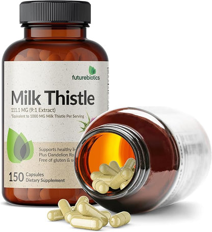 Futurebiotics Milk Thistle Silymarin Marianum & 150 Capsules