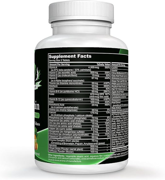 Halalways Multivitamin Certified Halal Multivitamin, Supplement B12, Calcium
