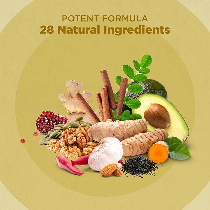 Strength & Spices Bone, Muscle & 100% Natural 28 Ingredients 60 Vegan 1000mg Capsules