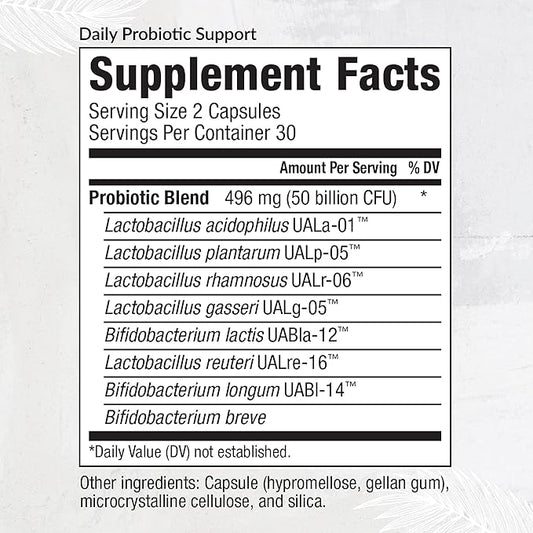 Equilife - Daily Probiotic Support, Probiotics (60 Capsules)