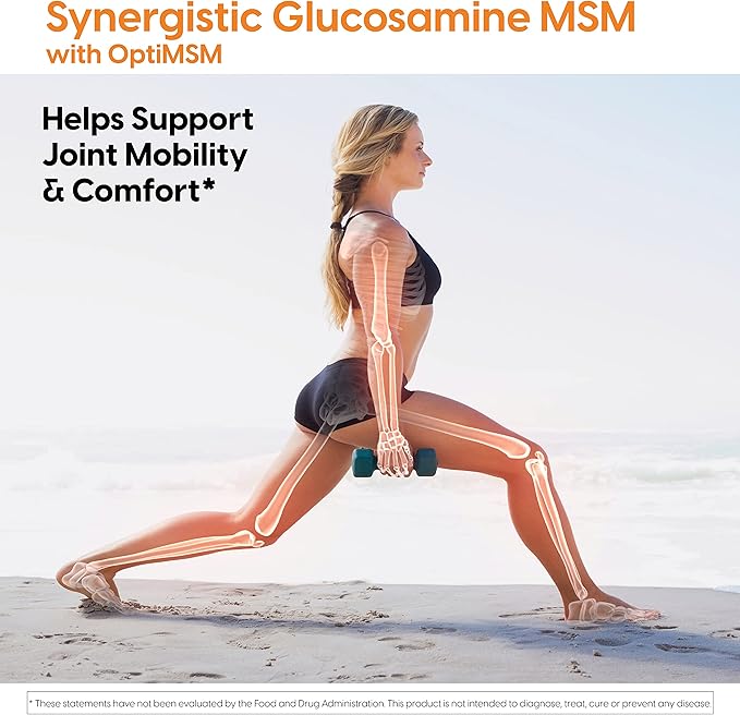 Doctor's Best Synergistic Glucosamine MSM 180 Caps (DRB-00070)