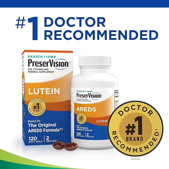 PreserVision AREDS Eye Vitamin & Mineral 120 Count