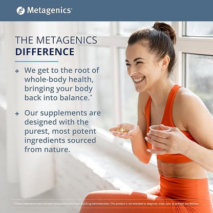 Metagenics AdvaClear - Daily Support for Detoxification* - Detox Supplements* - with Vitamin B12, Pantothenic Acid & Zinc Citrate - 126 Capsules