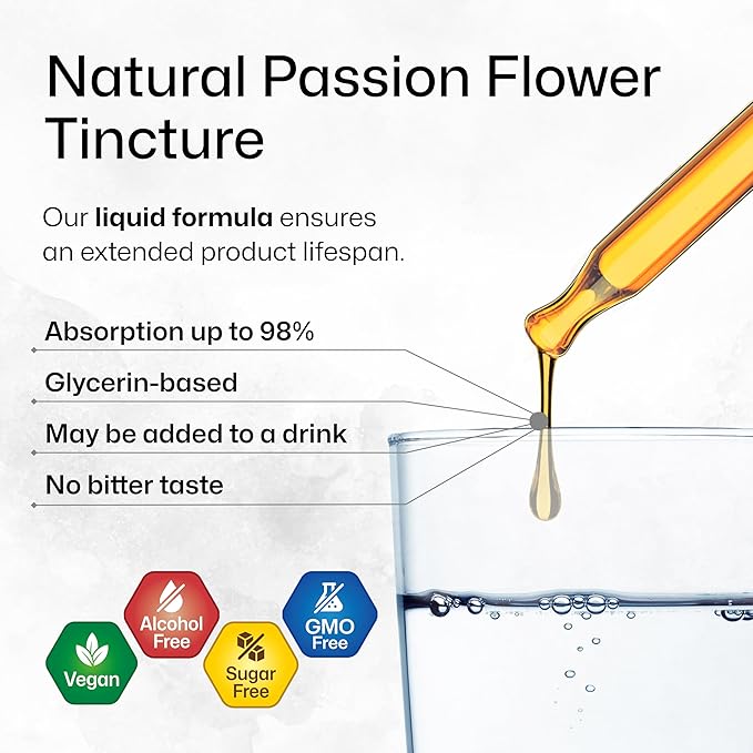 BIO KRAUTER Passionflower Tincture 2 Fl.Oz.