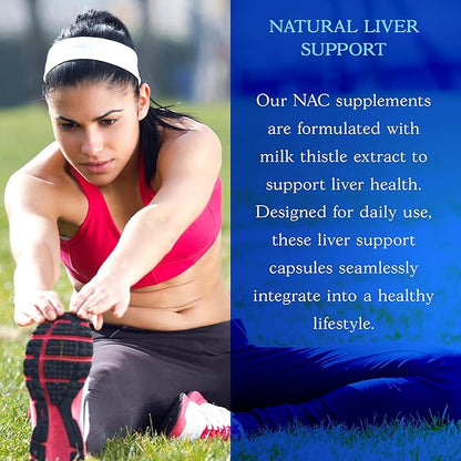 Liver Support with Milk Thistle & 120 Capsules