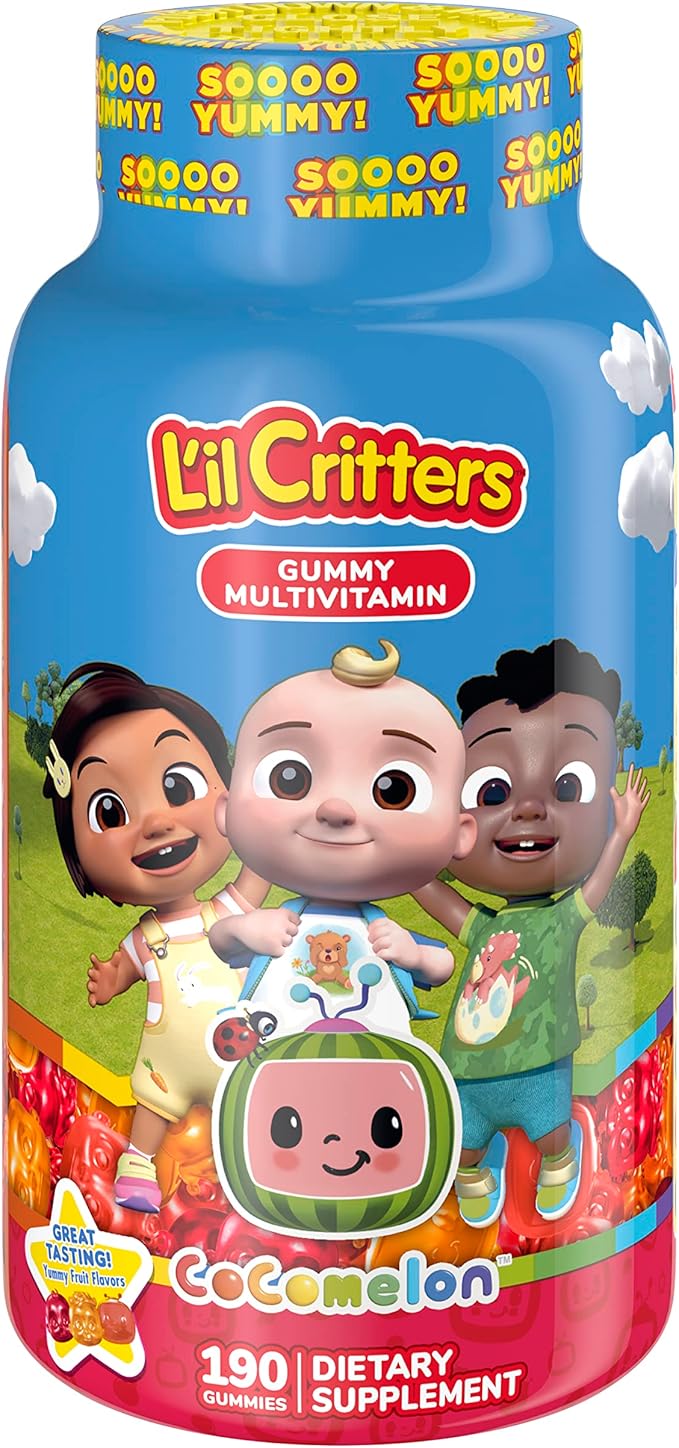L'il Critters Paw Patrol & CoComelon D3, 190 190 Gummies