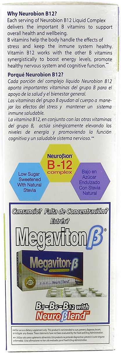 Neurobion Vitamin B12 Complex 16 Oz 2 Pack