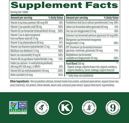 MegaFood Women's 55+ One Daily Multivitamin 120 Tabs