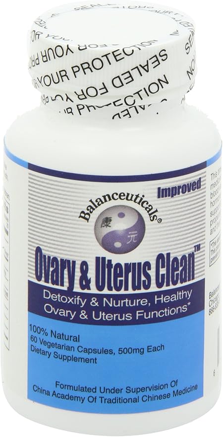 Ovary & Uterus Clean, 500 mg 60-Count Bottle