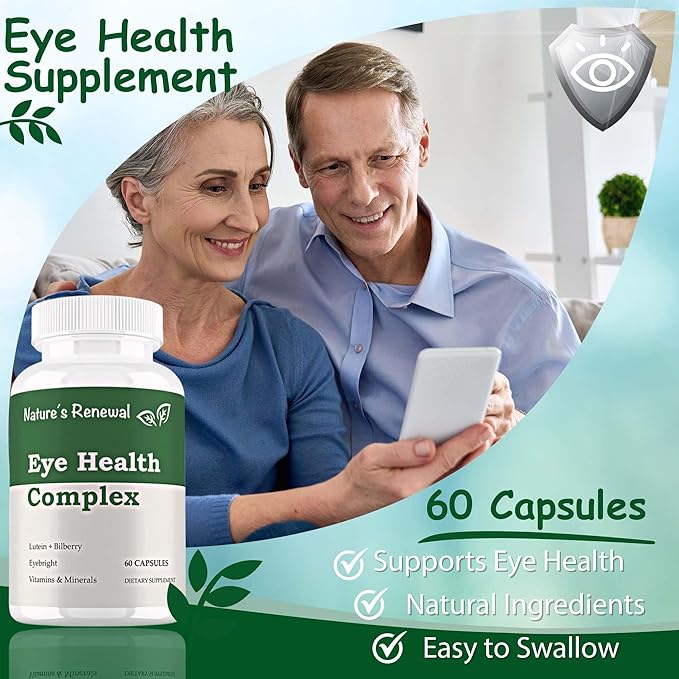 Nature's Renewal Eye Health Complex Supplement 60 Capsules