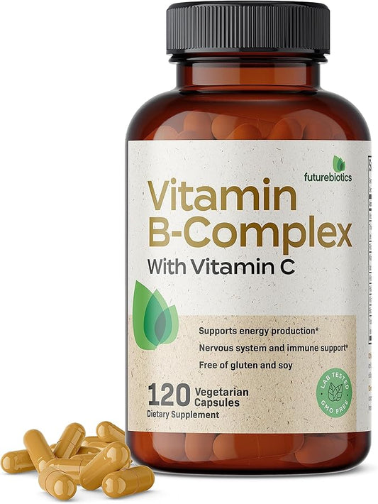 Futurebiotics Vitamin B Complex with Vitamin 120 Vegetarian
