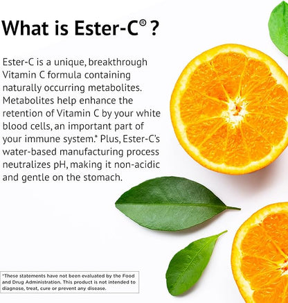 American Health Ester-C 1000 mg 90 Capsules 3) - 24-Hour Immune 270 Total