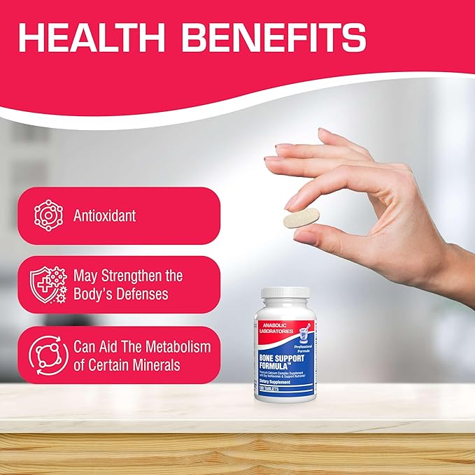 Anabolic Laboratories Bone Support Calcium Complex 180 Tablets