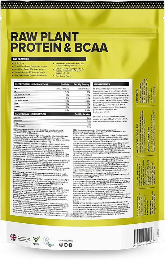 Vivo life Perform Vegan Protein Powder, (532 g 1))
