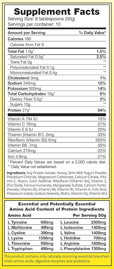Almased Meal Replacement Shake 17.6 oz (5 Pack)