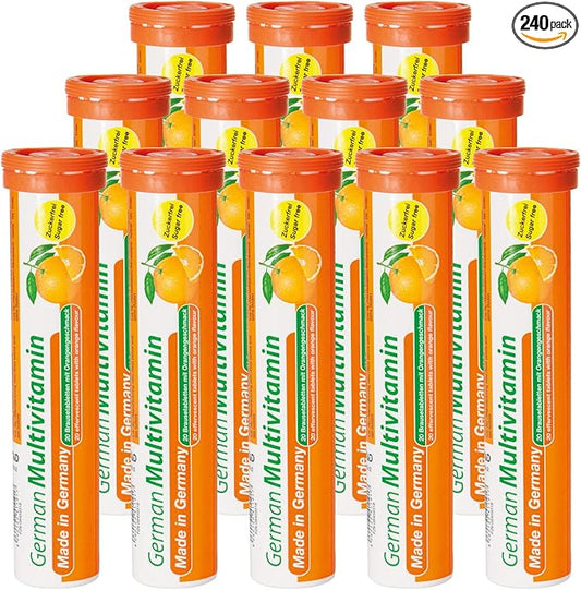 T&D German Multvitamin 10 Vitamins 240 Vegan
