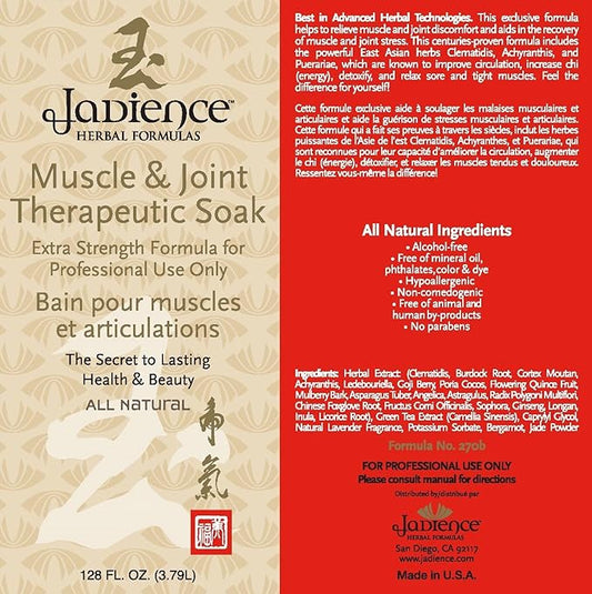 Muscle & Joint Pain Relief Herbal 128oz - 100% All-Natural