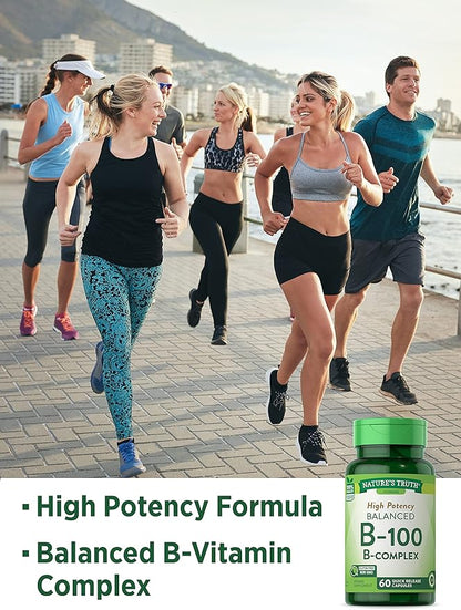 Nature's Truth Vitamin B Complex 60 Capsules B-100 |