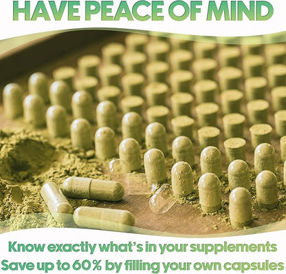 XPRS Nutra Size 2 Empty Capsules - 1000 Count Clear Empty Gelatin Capsules - Empty Pill Capsules - DIY Capsule Filling - Pure Bovine Pill Capsules Empty Gel Caps