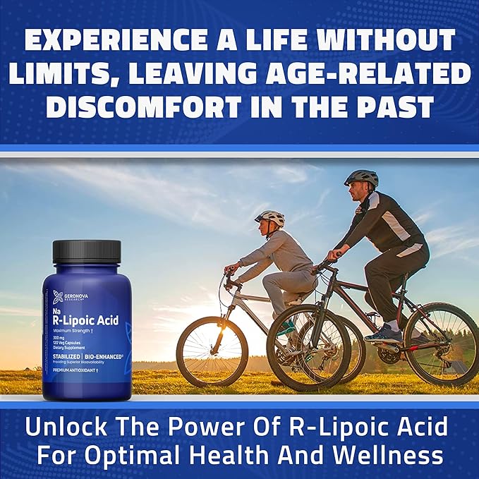 R-Lipoic Acid 300mg 120 Caps