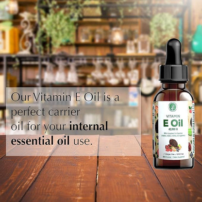 Mother Nature's Essentials Vitamin E Supplement 42,000IU, 2 2 oz