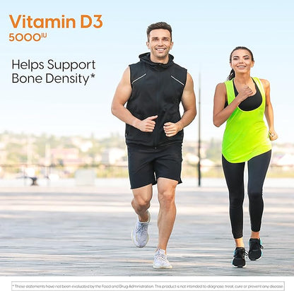 Doctor's Best Vitamin D3 5000IU, Non-GMO, 180 Count