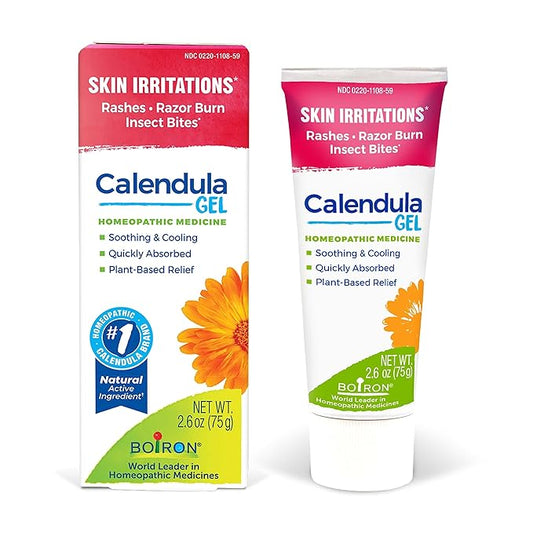 Boiron Calendula Gel Relief from Rashes, 2.6 oz