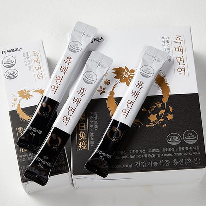 [HEBLIS] Korean Black Ginseng and White