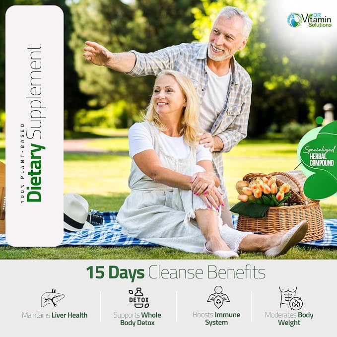 Dr Vitamin Professional Detox Cleanse 15 Day 2-Pack (60 (60 Capsules)