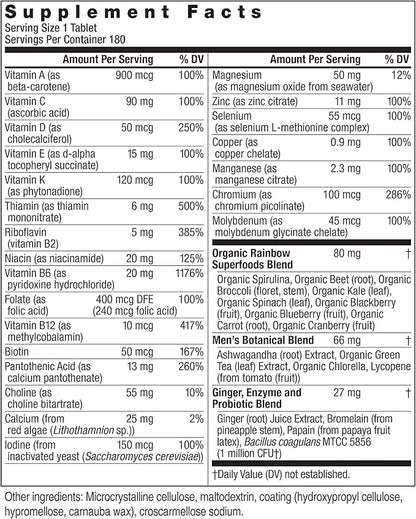 Rainbow Light Multivitamin for Women 50+, 50+ Multivitamin 150 Tablets