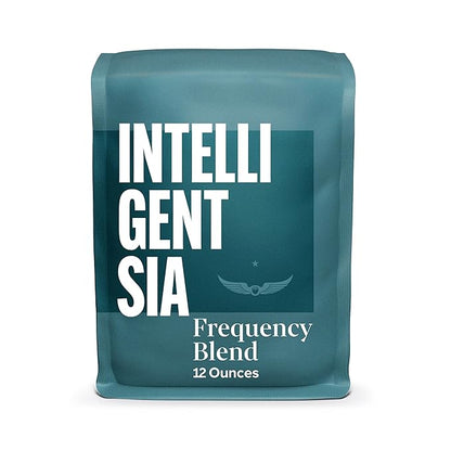 Intelligentsia Coffee, Medium Roast Whole Bean Coffee - Frequency Blend 12 Ounce Bag with Flavor Notes of Golden Raisin, Raw Sugar and Molasses
