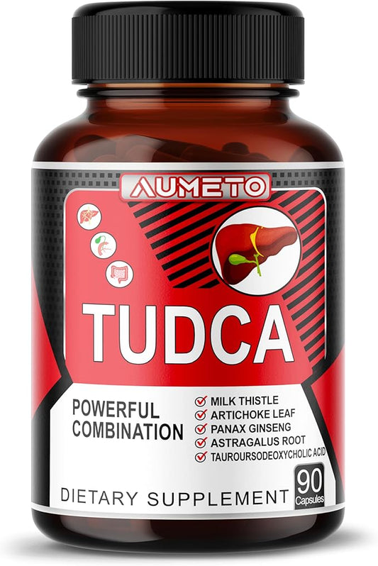 TUDCA Supplement (Tauroursodeoxycholic Acid) with Milk (90 Count 1))