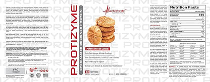 Metabolic Nutrition, Protizyme, 100% Whey Protein 24 Essential 4 Pound (52 ser)