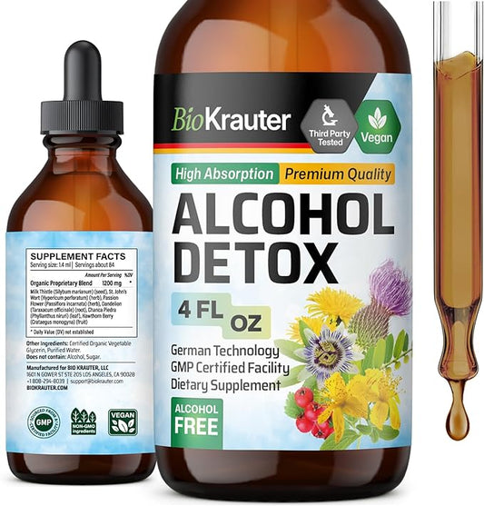 Alcohol Detox Tincture 4 Fl.Oz.