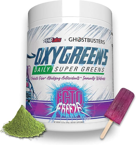 EHP Labs x Ghostbusters OxyGreens Super 30 Serves