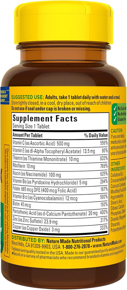 Nature Made Stress B Complex 75 Tablets, 75 Day