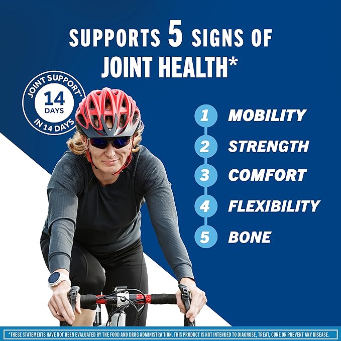 Move Free Advanced Glucosamine Chondroitin MSM D3 Joint 120 Tablets (60 servings)*