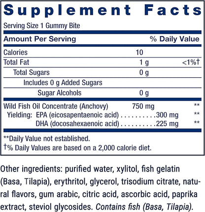 Life Extension Omega-3 Fish Oil Gummy 36 Gummy